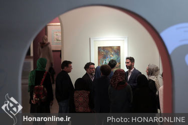 مراسم افتتاحیه یازدهمین دوسالانه ملی نگارگری ایران 