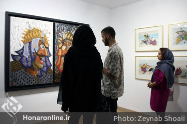  نمایشگاه گروهی "مصورنامه" درگالری زیرزمین دستان