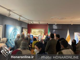 نمایشگاه نقاشی خط  علی سروی همپا  در نگارخانه ترانه باران