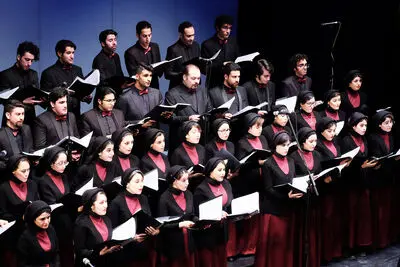  آیین رونمایی از نخستین آلبوم گروه کر شهر تهران با عنوان «پژواک» در فرهنگسرای نیاوران