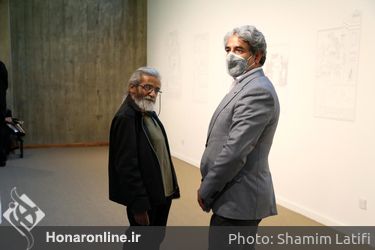 افتتاحیه نمایشگاه «نهان بر عیان» در موزه هنرهای معاصر