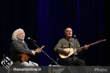 اجرای ارکان اوگر و اسماعیل حکی در سی و سومین جشنواره موسیقی فجر
