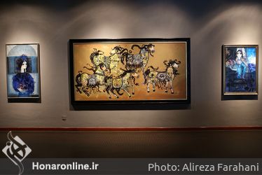 نمایشگاه آثار ناصر اویسی در موزه هنرهای معاصر
