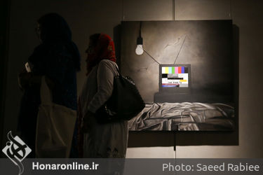 نمایشگاه نقاشی نازنین علایی نیا در گالری ایوان