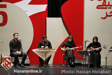 کنسرت گروه موسیقی همنوازان وداد و همنوازان فاخته در سی و پنجمین جشنواره موسیقی فجر