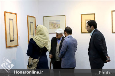 از سطر تا بوم، نمایشگاه آثار کیخسرو خروش در گالری فردا