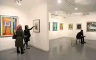 نمایشگاه نقاشی های ابراهیم فرجی در گالری هور‎