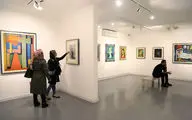 نمایشگاه نقاشی های ابراهیم فرجی در گالری هور‎