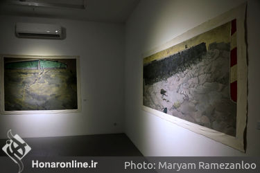 نمایشگاه نقاشی بیژن اخگر در گالری اعتماد نگارستان