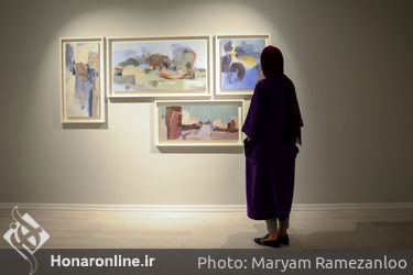نمایشگاه نقاشی ژیلا کامیاب در گالری ساربان