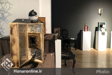 نمایشگاه آثار مامک حجازی در گالری سایه