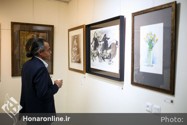 افتتاح نمایشگاه گروهی از آثار اساتید هنر ایران در گالری نقش و خط