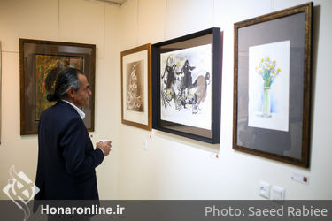 افتتاح نمایشگاه گروهی از آثار اساتید هنر ایران در گالری نقش و خط