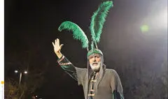 تعزیه‌خوانی حضرت سیدالشهدا(ع) در امتداد رویداد «سوگ سرو» در برج آزادی