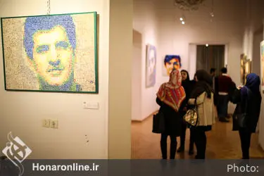 افتتاحیه نمایشگاه پرتره 100 چهره ورزشی ایران در کاخ سعدآباد