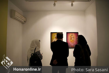 نمایشگاه نقاشی نفیسه عمران در گالری ویستا