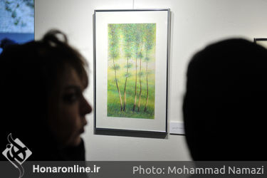 نمایشگاه نقاشی‌های زنده‌یاد عباس کیارستمی در گالری گلستان
