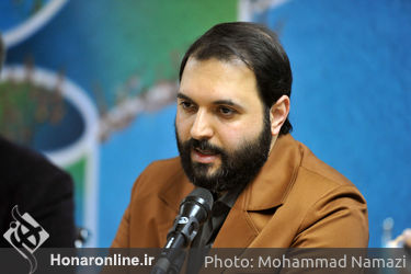 محمد خراسانی‌زاده مدیرکل هنرهای تجسمی در نشست خبری جشنواره تجسمی فجر 