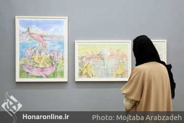 نمایشگاه نقاشی و مجسمه فرخ نورونی در گالری دلگشا