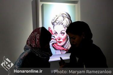 نمایشگاه نقاشی آفرین ساجدی در گالری اعتماد