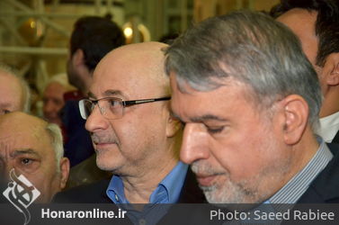 تجدید میثاق هنرمندان و وزیر ارشاد با آرمان های امام راحل