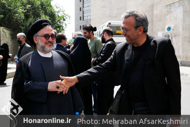 مراسم تشییع پیکر حجت‌الاسلام سید محمود دعایی