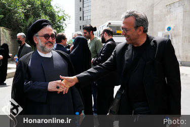 مراسم تشییع پیکر حجت‌الاسلام سید محمود دعایی
