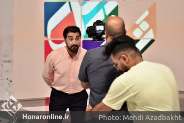 گزارش تصویری اختصاصی از پشت صحنه برنامه تلویزیونی چهل تیکه