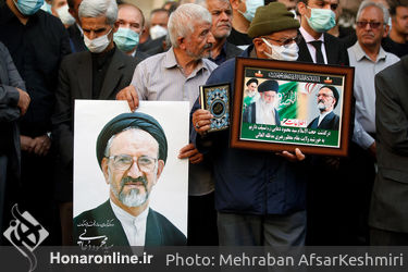 مراسم تشییع پیکر حجت‌الاسلام سید محمود دعایی