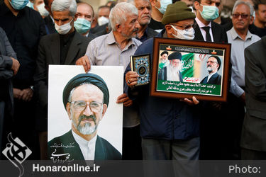 مراسم تشییع پیکر حجت‌الاسلام سید محمود دعایی