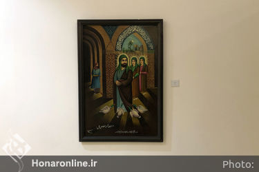 نمایشگاه "نقاشى قهوه‌خانه" در گالری مهرسان