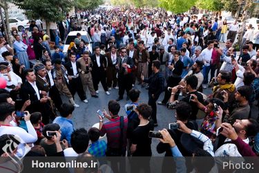 آغاز چهاردهمین جشنواره تئاتر خیابانی مریوان