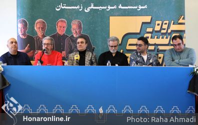 نشست خبری  کنسرت گروه موسیقی خاطره سازها