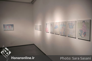 نمایشگاه نقاشی محمدرضا میرزایی در گالری طراحان آزاد