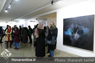  نمایشگاه نقاشی‌های بابک اطمینانی در گالری دستان2