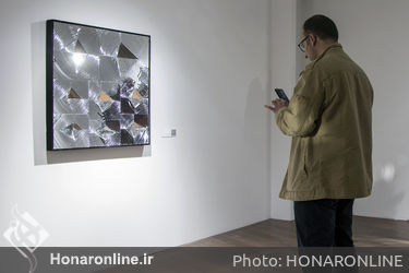 نمایشگاه آثار آینه‌کاری بابک سلیمانی در گالری آرت هاب آریانا