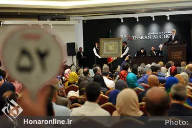 نهمین حراج تهران "هنر کلاسیک و مدرن ایران " /2