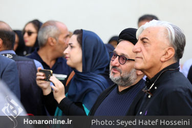 تشییع پیکر سید ضیاءالدین دری از خانه سینما