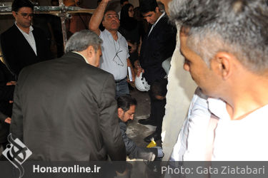 بازدید معاون امور هنری از روند بهسازی موزه هنرهای معاصر تهران