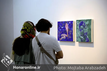  نمایشگاه نقاشی طاها حیدری در گالری آب انبار