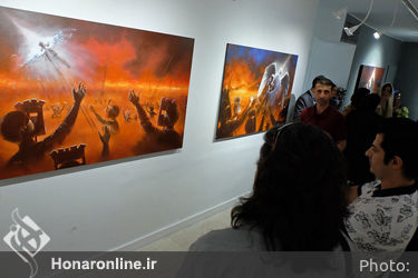 نمایشگاه نقاشی الیکا کشاورز در گالری نگر