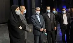 بازدید وزیر فرهنگ و ارشاد اسلامی از بخش فنی تالار وحدت /  تشریح نوسازی و به روز‌ رسانی تالار وحدت به پیشرفته‌ترین تجهیزات موجود در خاورمیانه