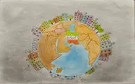 Iranian Children From Flood-hit Regions Competing in Barbara Petchenik Map Contest 