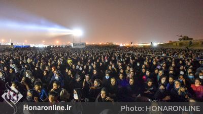 اجرای نمایش بزرگ میدانی محشر در شیراز