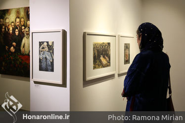 نمایشگاه نقاشی شادی نویانی در گالری شیرین