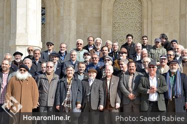 تجدید میثاق هنرمندان و وزیر ارشاد با آرمان های امام راحل