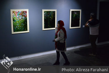نمایشگاه نقاشی های "کاوه آفاق" در گالری ثالث