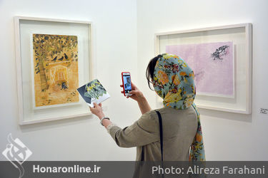 نمایشگاه آثار پروین هانی طبائی در گالری دید