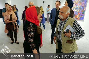 نمایشگاه نقاشی های نیلوفر قادری نژاد در گالری ساربان