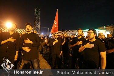شام غریبان در میدان امام حسین (ع)